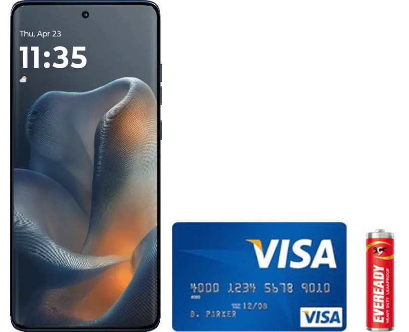 Motorola Edge 60 Real Life Body Size Comparison