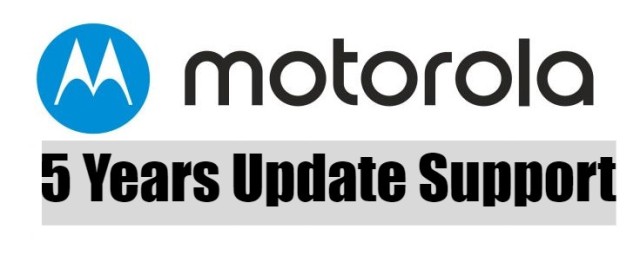 Motorola 5 Years Update Support